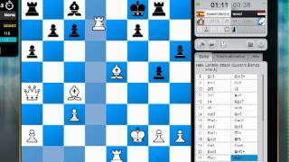 Clases de ajedrez online Torneo en directo chesscube partidas a 2 minutos MI Fermin Gonzalez [upl. by Idur]