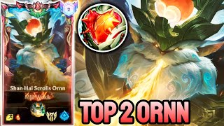 WILD RIFT ORNN  TOP 2 ORNN GAMEPLAY  GRANDMASTER RANKED [upl. by Ludmilla577]