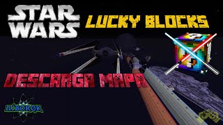 MAPA STAR WARS LUCKY BLOCKS  MINECRAFT  MapaWillysTaXx  NiborQK [upl. by Origra161]