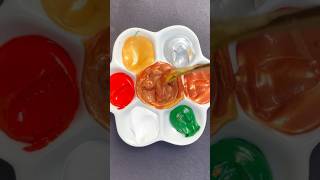 Color Mixing  How to mix color colormixing paintmixing primarycolours asmr art [upl. by Anallise827]