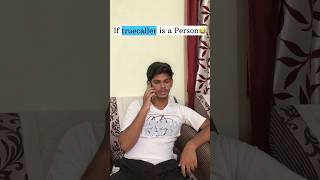 If truecaller is a person😂 funny funnyshorts comedy relatable comedyvideos youtubeshorts [upl. by Ariay]