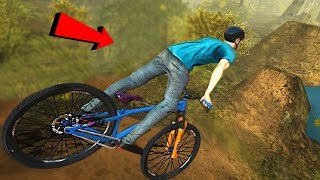 Stupid Guy Tries Downhill Mountain Biking  Shred 2 [upl. by Llednohs934]