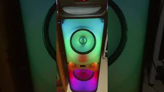 Speaker Bluetoot karaoke portable RGB GY1022 [upl. by Ytirev557]