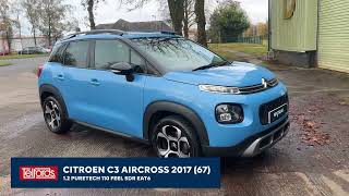 Citroen C3 Aircross Video Tour  PX67WZM [upl. by Eisinger483]