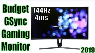 Budget GSync Compatible 144Hz Monitor Aopen 27hc1r pbidpx 4ms [upl. by Haram80]