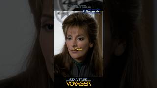 4K Deanna Troi flexing  Star Trek Voyager S07E06 Inside Man shorts startrek clips [upl. by Ariaet]