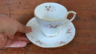 Duchess China 316 Glen Teacup amp Saucer Mint [upl. by Rosella]