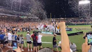 Tennessee Baseball 2024 National Championship Trophy Presentation [upl. by Adnalor]