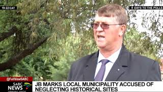 JB Marks Local Municipality accused of neglecting historical sites [upl. by Mcconaghy]