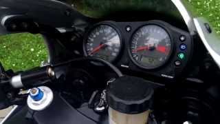 Kawasaki ZX6R 636 Ninja Startup amp Walkaround amp Exhaust Sound 100 Original [upl. by Einnoc606]