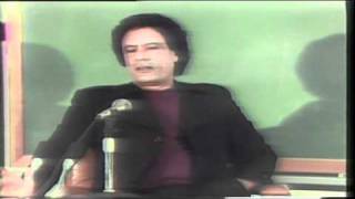 1985 Interview with Libyas Gadhafi [upl. by Cammie]