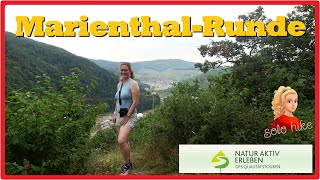 Die MarienthalRunde  Natur Aktiv Erleben  SoloHike 👱🏻‍♀️ 27K [upl. by Hsan]