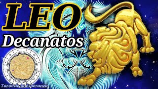 LEO Tus 3 Decanatos 💥como eres según en cual ellas nacido💥 [upl. by Virgina]