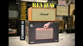 รีวิว Marshall Stanmore 3 สีน้ำตาล ว่าสวยไหม เมื่อเทียบกับ Stanmore 1 กับ Stanmore 2 [upl. by Tobye40]