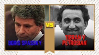 🔥Boris Spassky White Vs Tigran V Petrosian Black  0  1 WorldChampionship1969 Moskow [upl. by Atnod991]