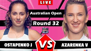 🔴LIVE Ostapenko J vs Azarenka V  Australian Open 2024  AO tennis gameplay  TAG [upl. by Chrystel]