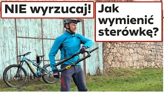 Nie wyrzucaj go Jak naprawić widelec Wymiana sterówki Ohlins ebike drebike fox rockshox EXT [upl. by Ecyned3]