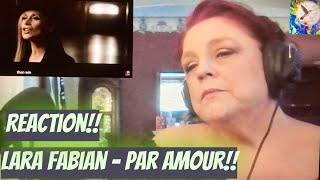 Lara Fabian  Par Amour Reaction Beautiful language of Love [upl. by Eneloc]