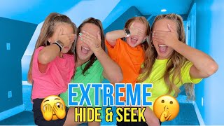 EXTREME HIDE amp SEEK CHALLENGE IN MY NEW HOUSE 🤫🏠🫣 agset211 HallieOnStage114 [upl. by Balcer]