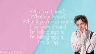 Harry Styles  Falling Lyrics [upl. by Ahsaela]