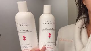 Honest Review Carina Organics Sweet Pea Shampoo Conditioner [upl. by Atinreb]