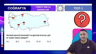 Türkiyenin Su Kaynakları Test 1 Soru 1 AKIN GÜNEŞ [upl. by Eisset]