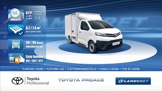 Toyota Proace plancher cabine frigorifique [upl. by Malcom]