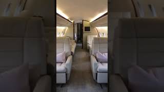 🛩 Bombardier Global Express Interior Tour [upl. by Finbur]