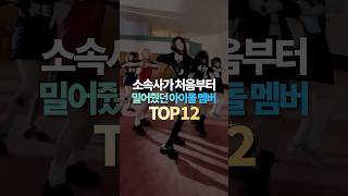 소속사가 처음부터 밀어줬던 아이돌 멤버 TOP12 [upl. by Eninaej]