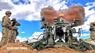 Deadly Firepower M777A2 Howitzer in Action [upl. by Torr]