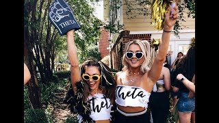 FSU Kappa Alpha Theta Bid Day 2018 [upl. by Acim788]