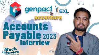 Genpact Accounts Payable Interview Questions amp Answers 2023  Genpact P2P Mock Interview Feb2023 [upl. by Kcira]