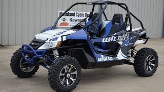 2014 Arctic Cat Wildcat X Viper Blue 18499 Overview and Review [upl. by Ayitahs]