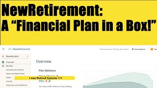 NewRetirement A Financial Plan in a Box [upl. by Aloz475]