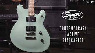 Squier Contemporary Active Starcaster Master [upl. by Tychon]