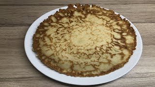 Basis Recept PannenKoeken  MaksKookPunt [upl. by Wiebmer]