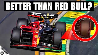 Why Ferrari’s Race Pace Is Extremely Competitive To Red Bull [upl. by Alinoel421]