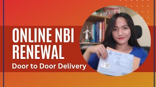 NBI CLEARANCE RENEWAL USING PHONE AND GCASH  2023 [upl. by Bronny]