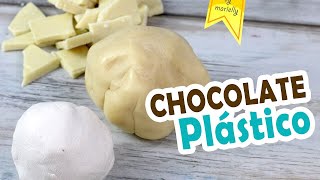 Como hacer CHOCOLATE PLASTICO para Modelar  Plastichocolate  by MARIELLY [upl. by Berkie]