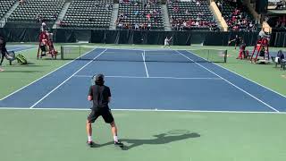 22419 Stanford vs Cal Tennis [upl. by Solrac]