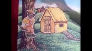 Three Little Pigs Felt Board Story Video  Cullens Abcs [upl. by Ahsenahs]