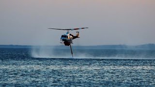 Last scoop before sundown at Girokomeio fire Patras [upl. by Alehcim]