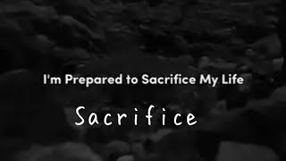 Sacrifice Official Lyric Video [upl. by Lali268]