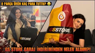 GS STORE GARAJ İNDİRİMİ  HANGİ ÜRÜNLER VARDI  BEN NELER ALDIM  GALATASARAY LİSANSLI ÜRÜNLERİ [upl. by Salguod]