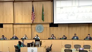 Seattle City Council 11122024 [upl. by Nogas]