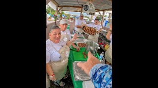 Quedo Brutal 🔥🪱 Festival de La Longaniza 🇵🇷 Cultura Tradicion y 16 Platos de Longaniza ❤️🤪 A lo B [upl. by Ylrebma]