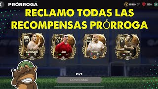 🚨RECLAMO TODAS LAS RECOMPENSAS PRÓRROGA EN FC MOBILE [upl. by Eednac383]