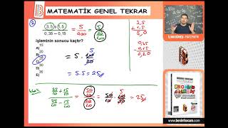 KPSS DE HER YIL GELEN 10 MATEMATİK SORU [upl. by Aela791]