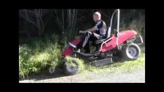 Masport Crossjet Ride On Mower Demo  2WD amp 4x4 [upl. by Lesoj]