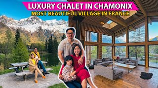 🇫🇷 LUXURY CHALET in CHAMONIX Most Beautiful Village in the French Alps  Alpen Trip PART 3 [upl. by Cadmann]